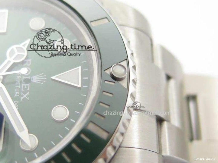 0404 TopPick Submariner 116610 LV Green Ceramic JF 1:1 Best Edition On SS Bracelet SA3135 V 3974